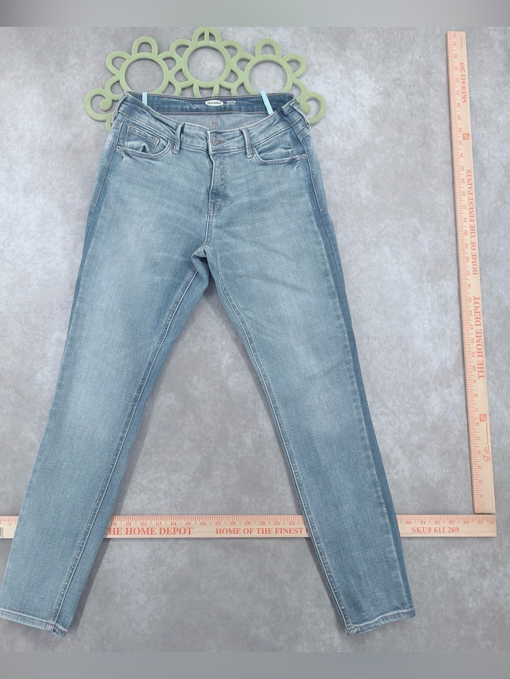 Skinny Light Blue Women's Jeans - Stretch Slim Fit old navy rockstar 6